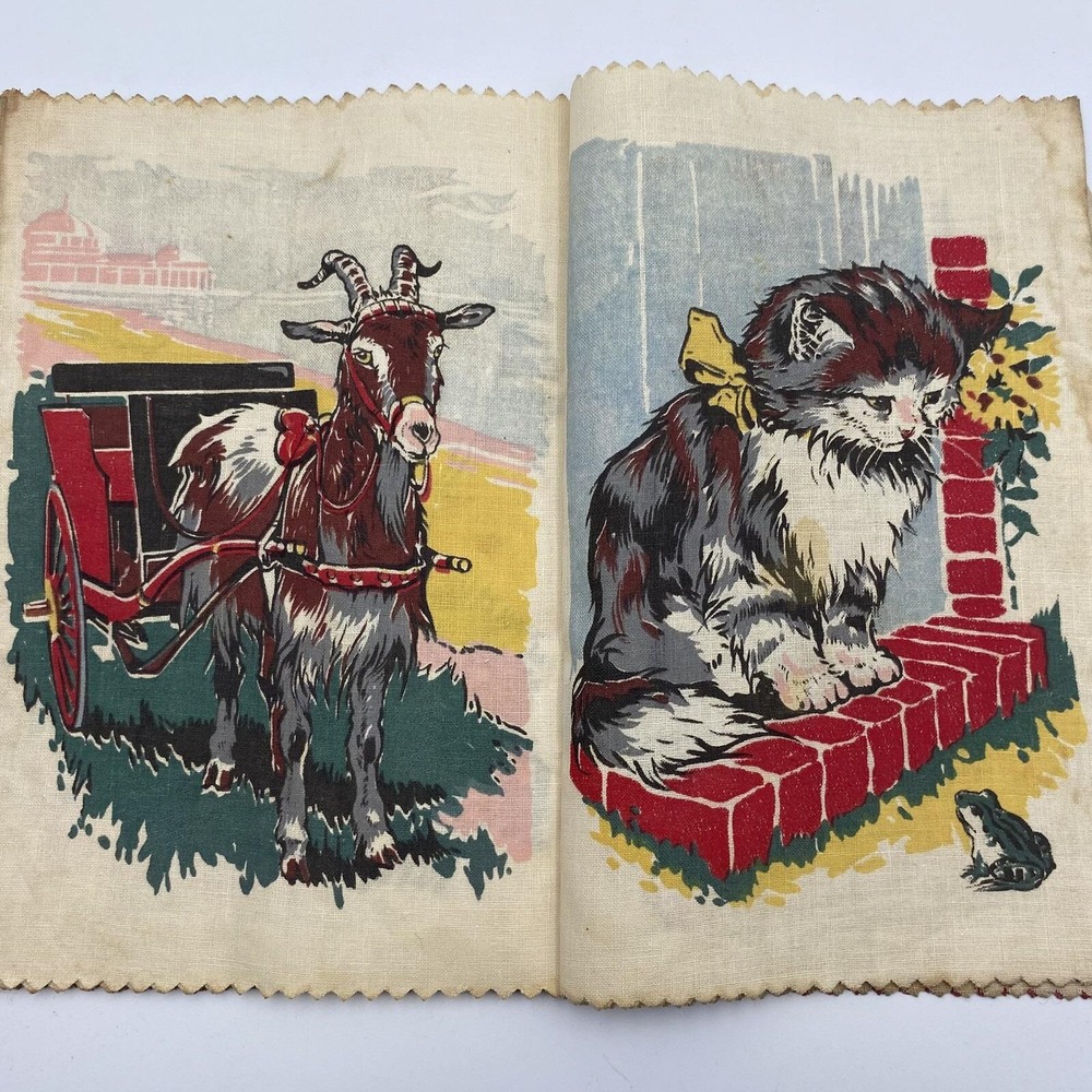 RARE Antique Vintage Anonymous Hallo Neddy! Dean's Rag Book no. 312 London 1940s - Picture 4 of 5